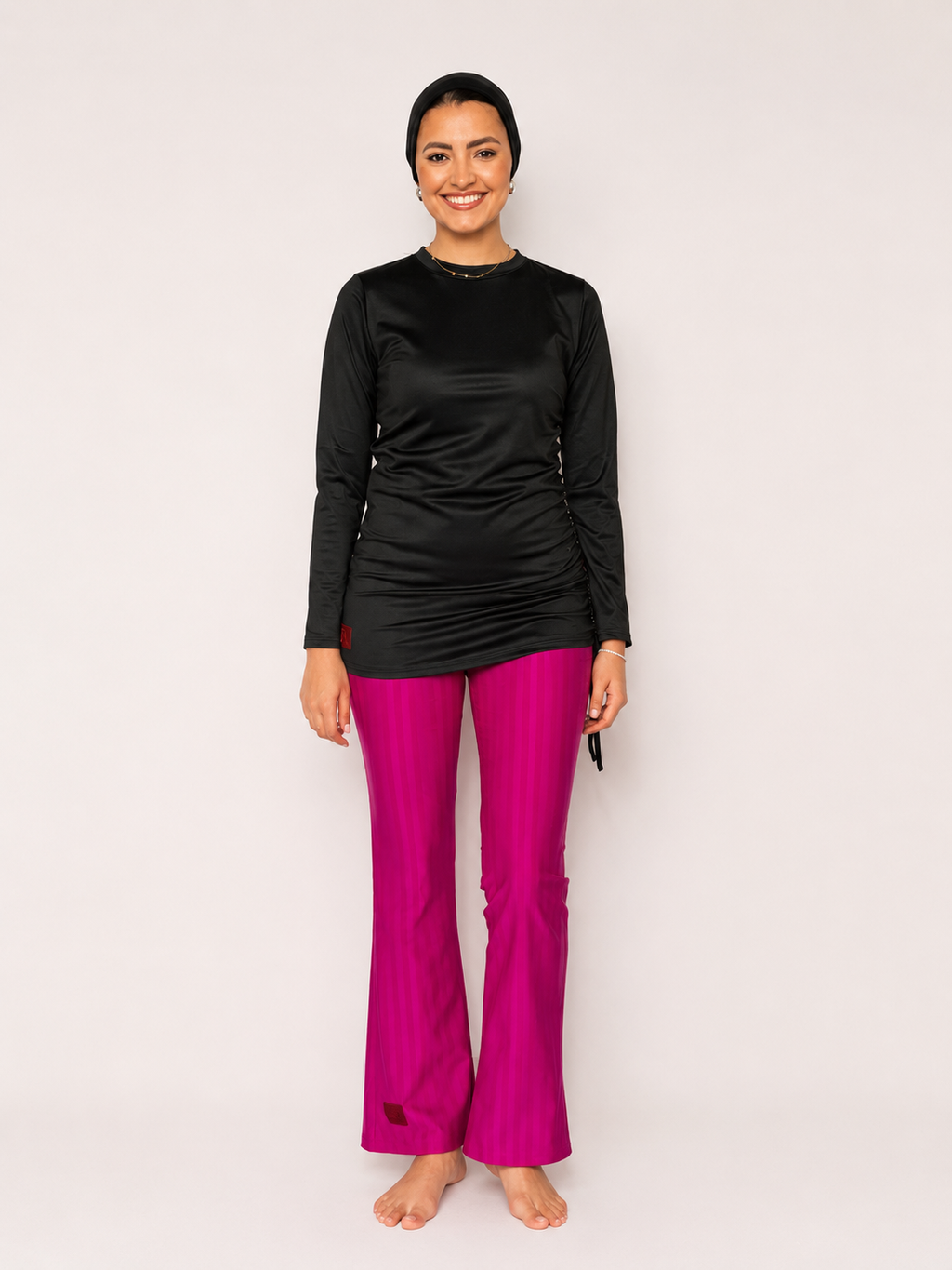 Striped Pink Leggings