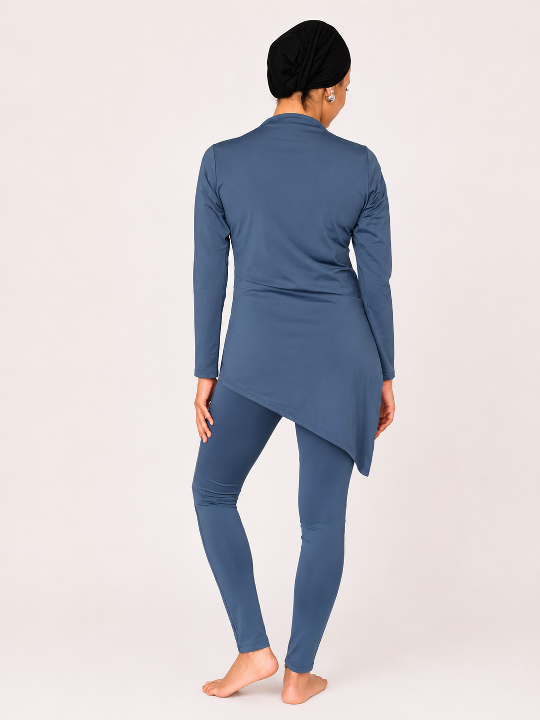 Steel Blue Broche Top
