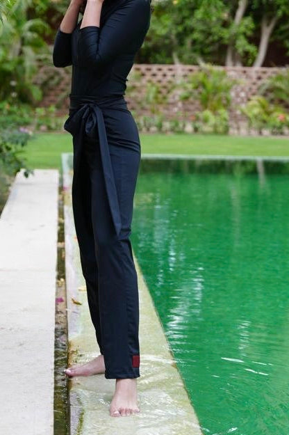 Wrap-around Swim Pants