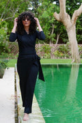 Wrap-around Swim Pants