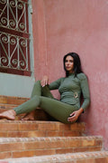 Sage green Swim Leggings